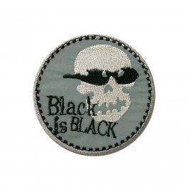 Sticker BASIC Black is black REFLEX