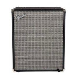 Fender Rumble 210 Cabinet, Black and Silver