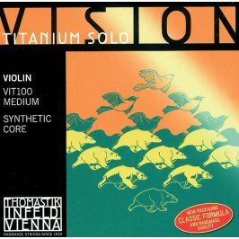 Thomastik Strings For Violin Vision Titanium ochestra synthetic core Medium