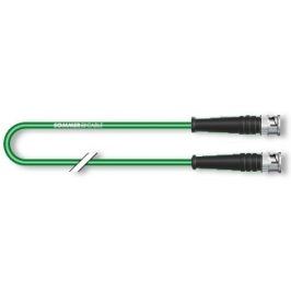 Sommer Cable SC SNX4; BNC / BNC; 3 m; zelenř; Ŕierny