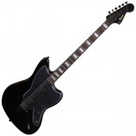Squier Vintage Modified Baritone Jazzmaster, Transparent Black