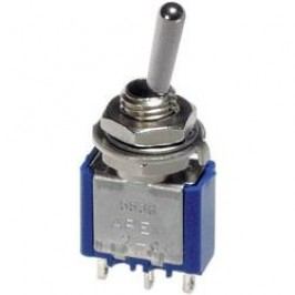 Pákový spínač APEM 5569A / 55690003, 250 V/AC, 3 A, 1 ks