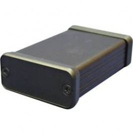 Profilové puzdro Hammond Electronics 1455L1201BK 1455L1201BK, 120 x 103 x 30.5 , hliník, čierna, 1 ks